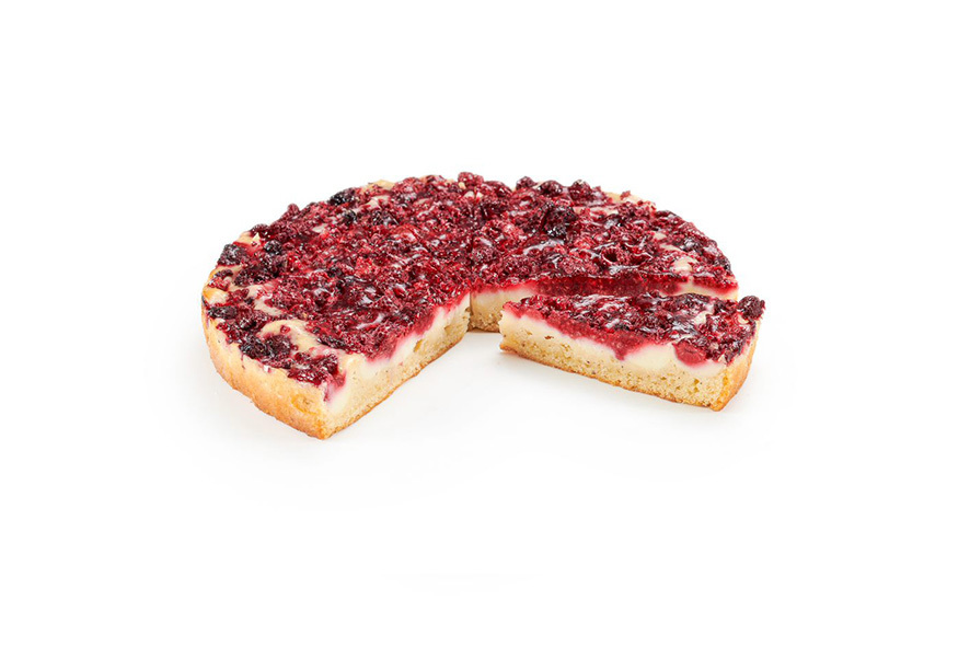 TORTA LAMPONI/NOCCIOLE VEGAN  SG