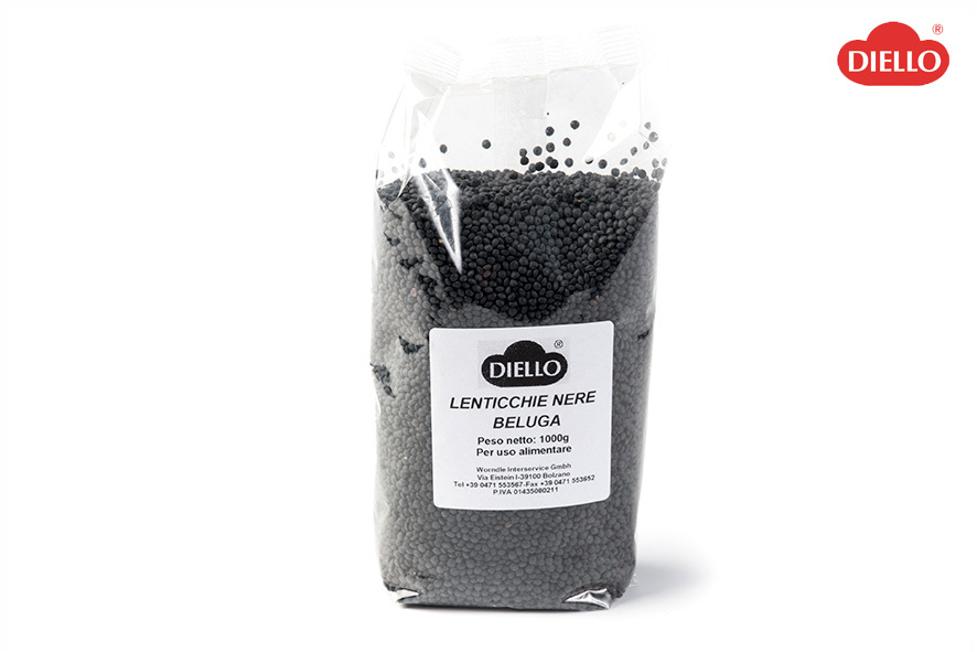 LINSEN BELUGA SCHWARZ GETROCKNET