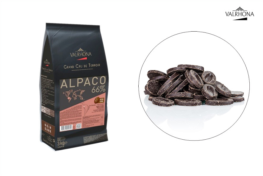 KUVERTUERE ALPACO GRAND CRU 66% TROPFEN