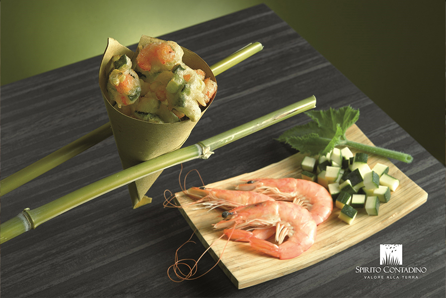 KARTOFFELPUFFER ZUCCHINI/GARNELEN TK