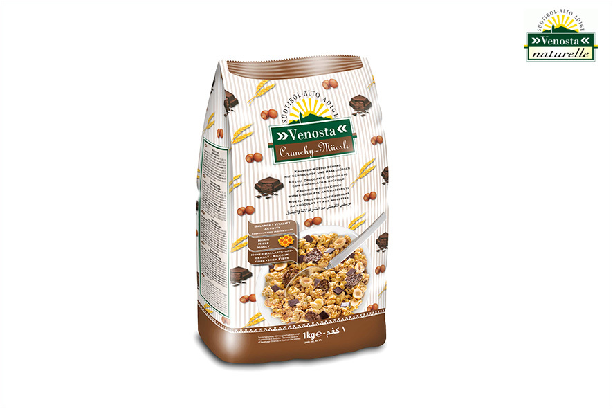 MUESLI KNUSPER SCHOKOLADE/HASELNUESSE
