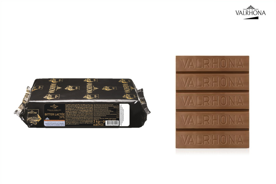 KUVERTUERE BLOCK BITTER LACTEE 39%