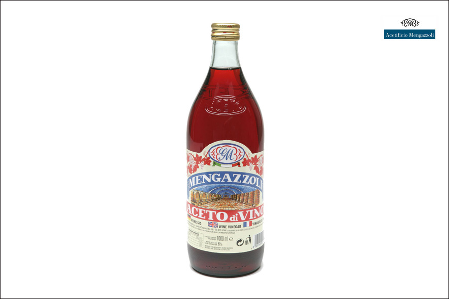ACETO DI VINO ROSSO 6% VETRO