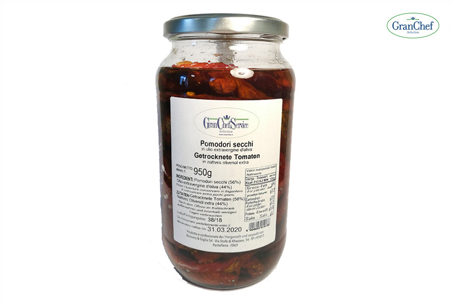 POMODORI SECCHI IN O D'OLIVA EXTRAV