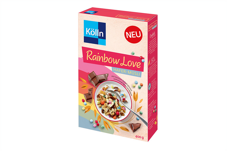 MUESLI HAFER RAINBOW LOVE