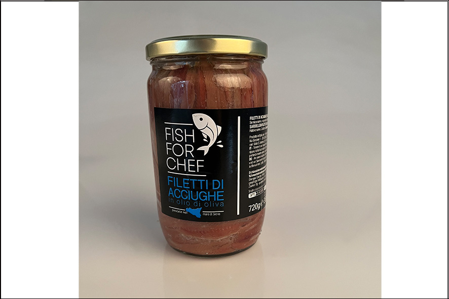 ACCIUGHE FILETTI OLIO OLIVA SICILIA
