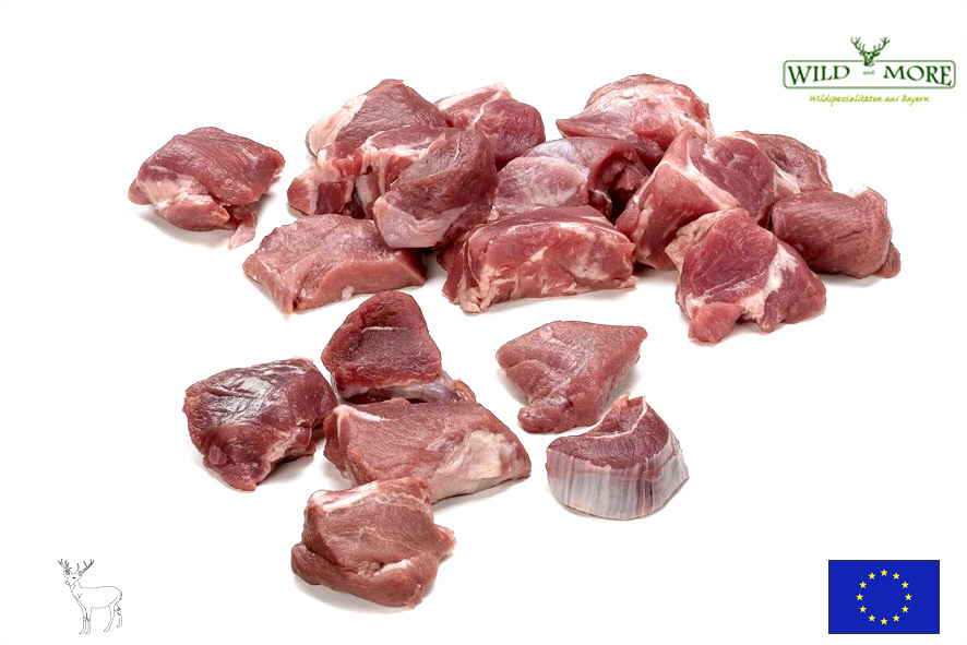 CERVO POLPA EXTRA (SPEZZATINO  (EU)