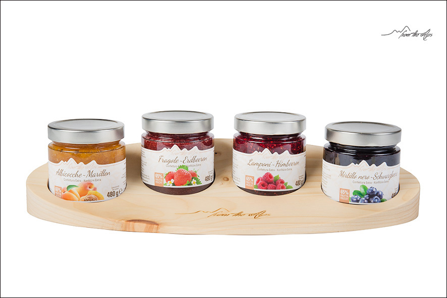 ESPOSITORE "FROM THE ALPS" X4 VASI