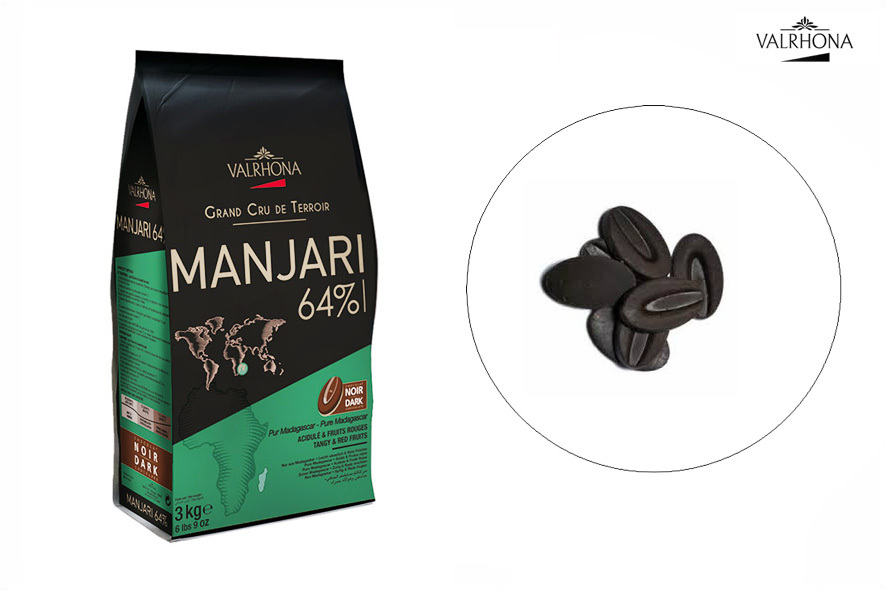 KUVERTUERE MANJARI 64% TROPFEN