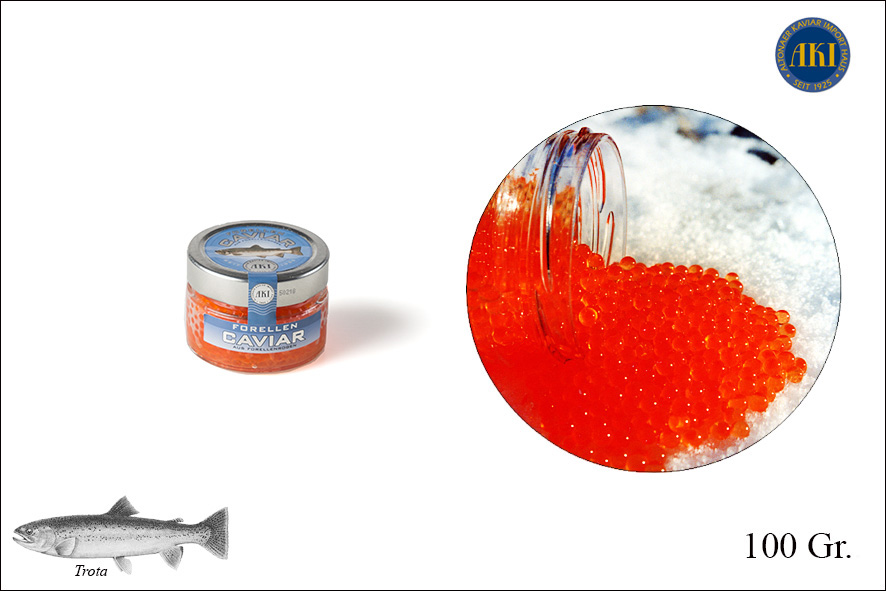 CAVIALE DI TROTA ARANCIONE