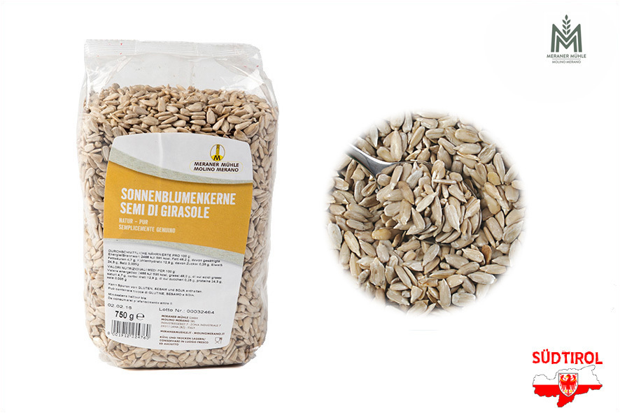 SONNENBLUMENKERNE GESCHAELT