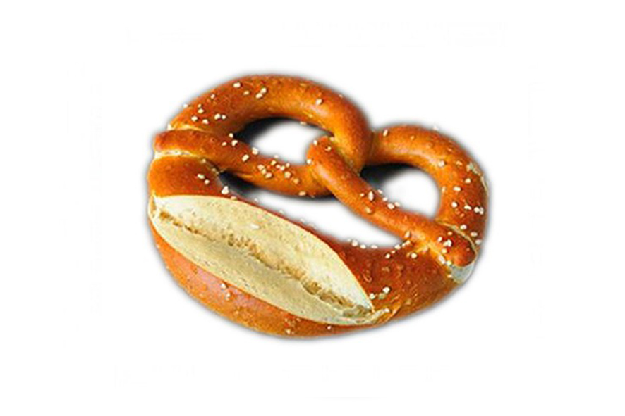 LAUGENBREZEL MIT SALZ GEBACKEN 100 GR TK
