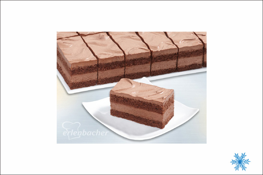SCHNITTE SCHOKO./SAHNE O/GLUT O/LA. TK