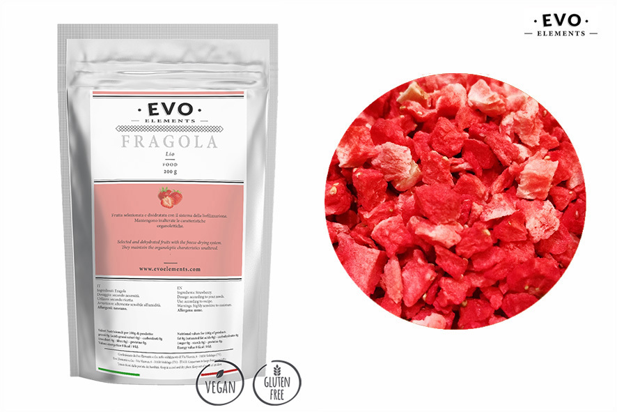 LIO - FRAGOLE  PEZZI EVO (CRISPY)