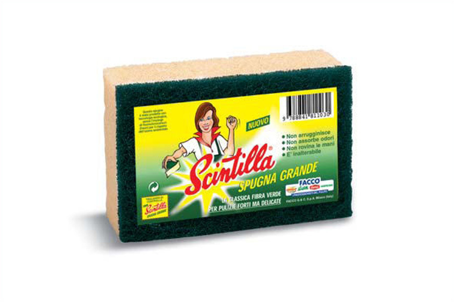 SCHWAMM GELB/GRUEN  SCINTILLA