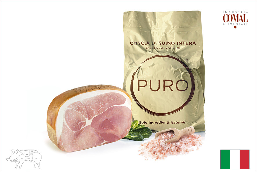 SCHINKEN GEKOCHT TOP QUALITAET "PURO" ANIMAL WELFARE