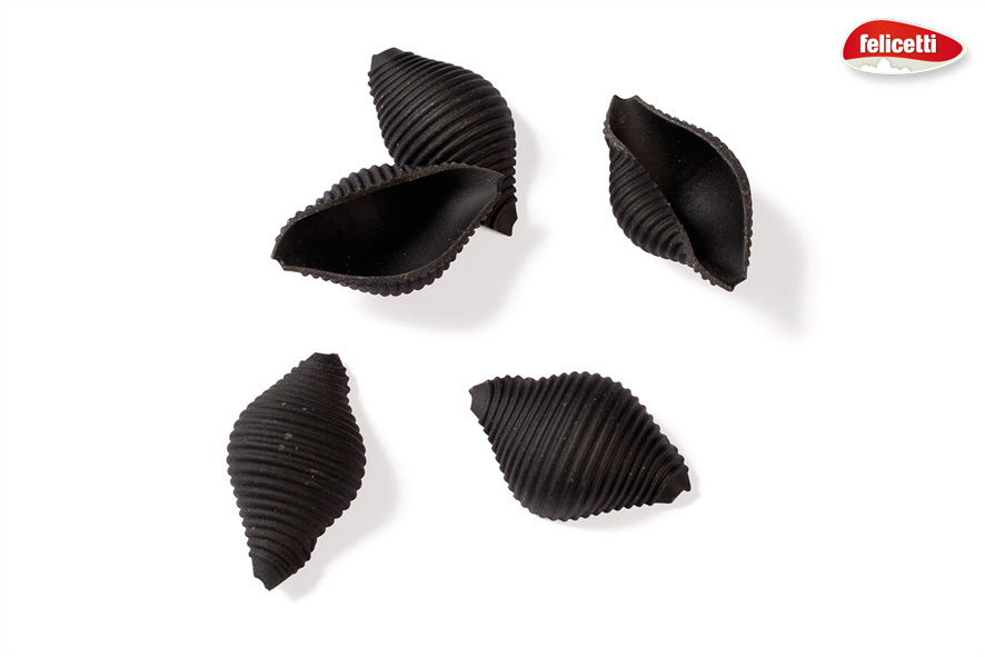 NUDEL AROM. 842 NERO/SEPPIA CONCHIGLIE