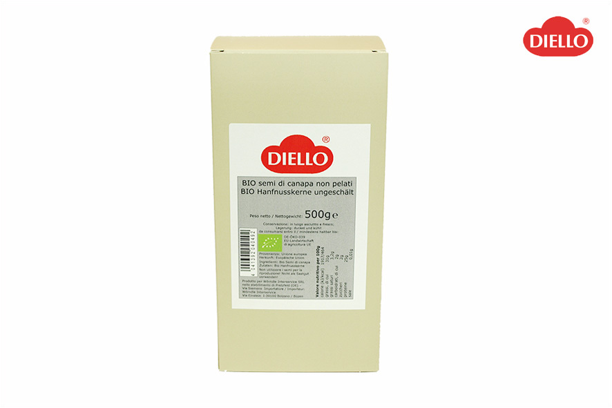 HANFSAMEN GANZ UNGESCHAELT BIO