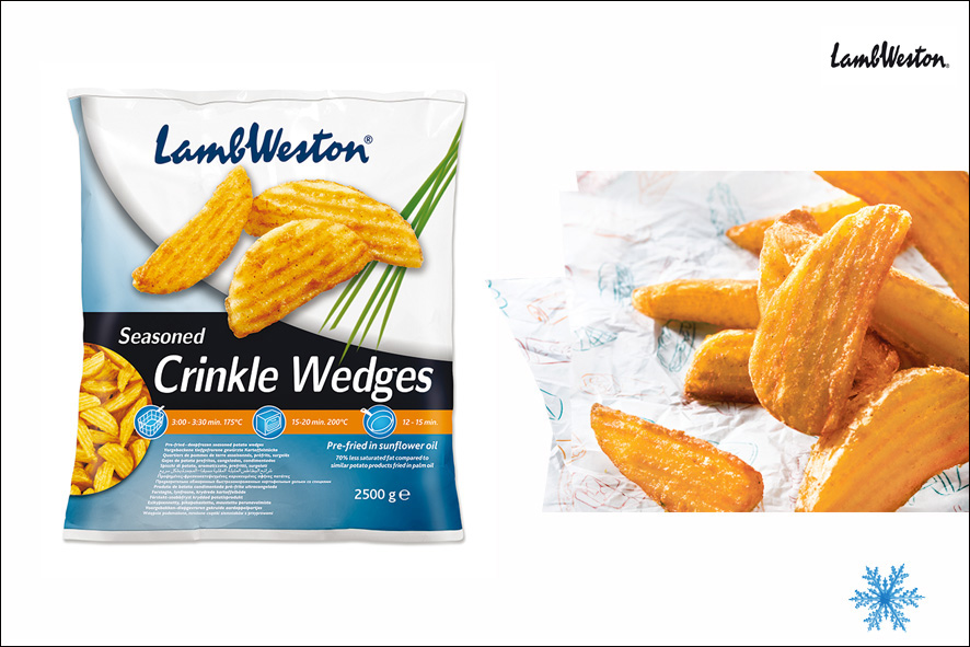 PATATE WEDGES ONDUL. SPEZIATE SG