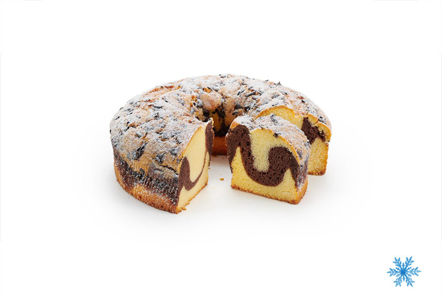 TORTA RODON MARMORIZZATA 22CM  SG