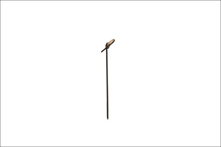 SPIEDINO DI BAMBU NERO 15CM(F. NODO