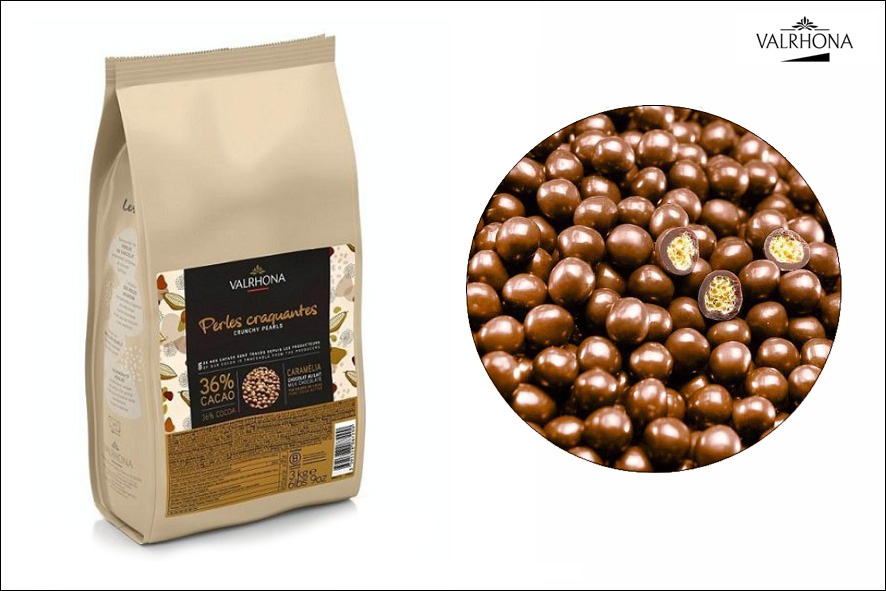 SCHOKOLADE KARAMEL PERL KROK 36%