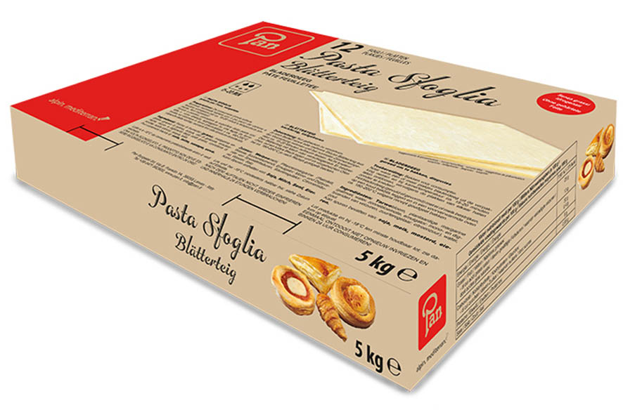 BLAETTERTEIG MARGARINE AUSGEROLLT TK