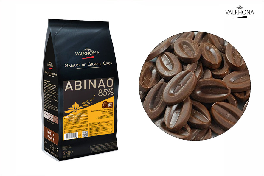 KUVERTUERE ABINAO TROPFEN 85%