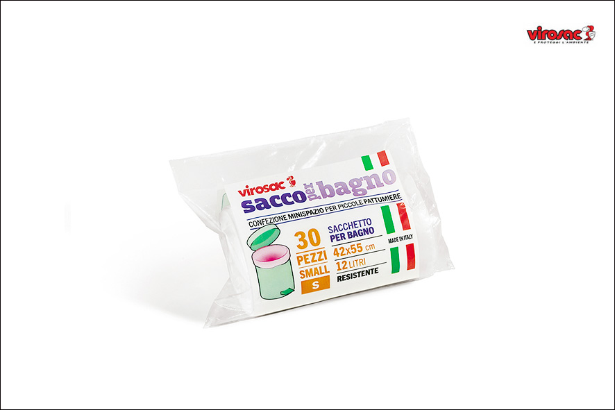 SACCHI IMMONDIZIE BAGNO 42X55BIANCO