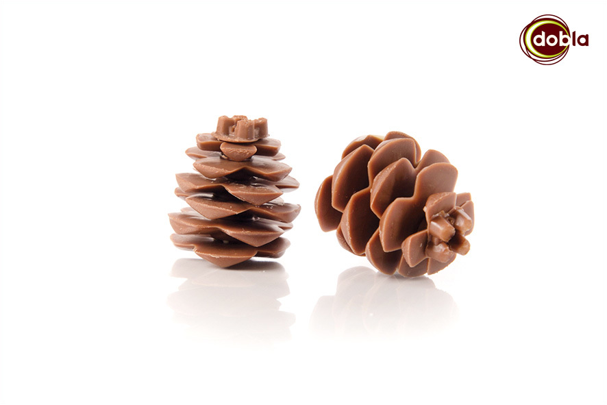 SCHOKOLADE PINECONE 3D