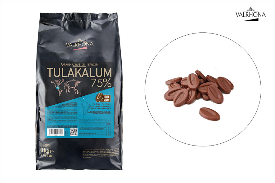 KUVERTUERE TULAKALUM TROPFEN 75%
