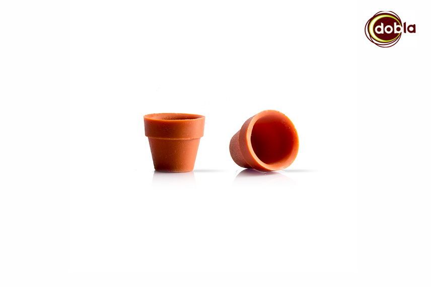 CHOCOLATE FLOWER POT CUP MINI