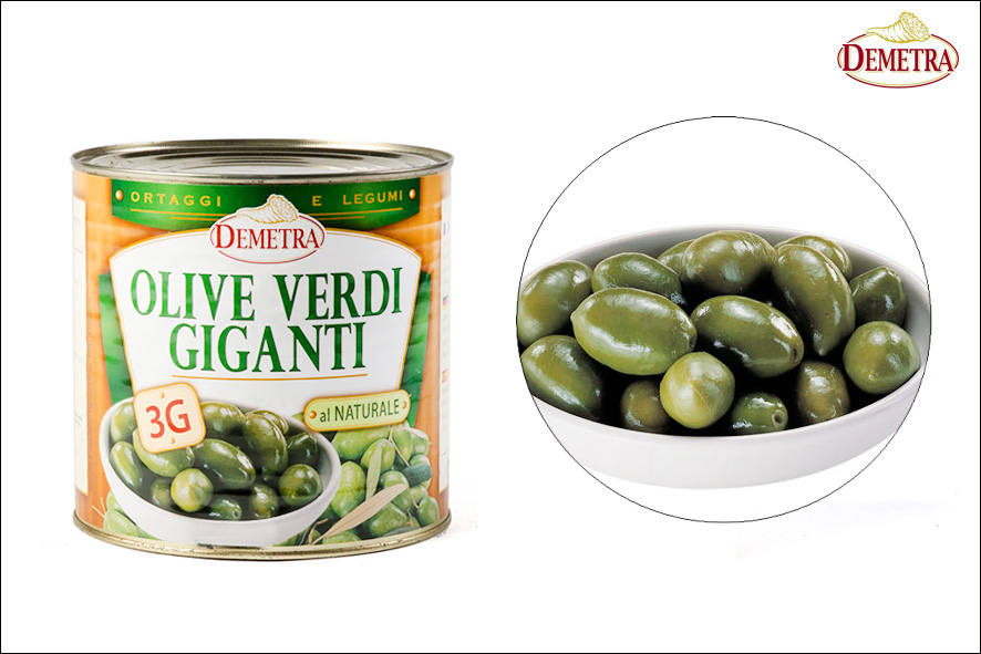 OLIVE VERDI GIGANTI 3G NATURALE