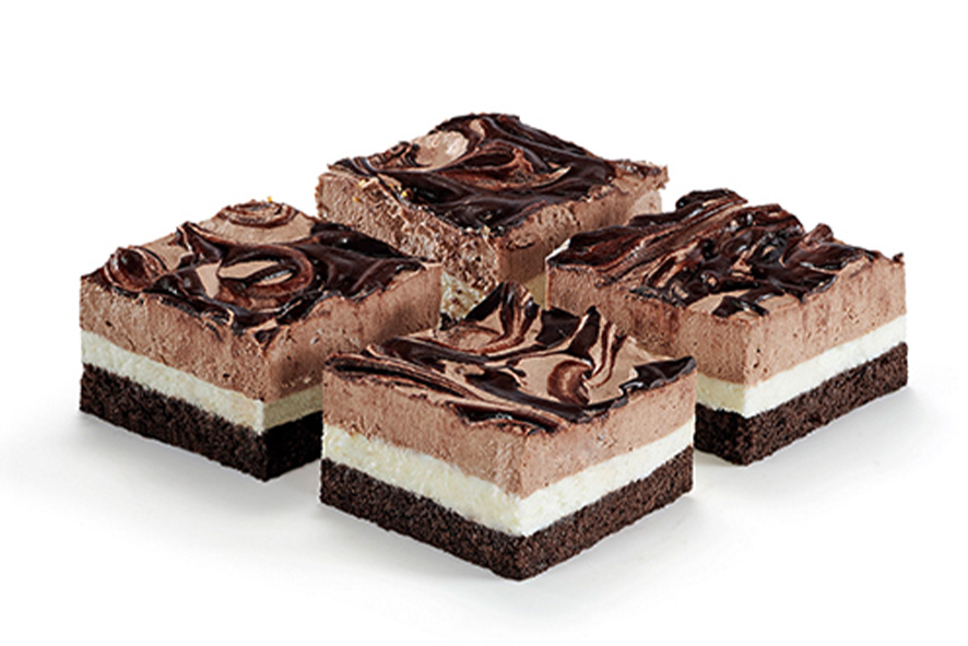 SCHOKO-SAHNESCHNITTE VORGESCHNITTEN TK