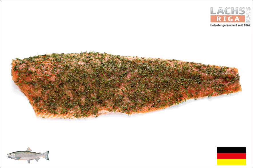 SALMONE GRAVED MARINATO PREAFFETTAT