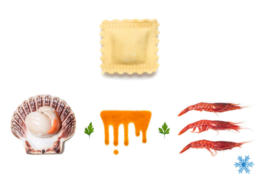 QUADRATO GARNELEN JAKOBSMUSCHELN  TK