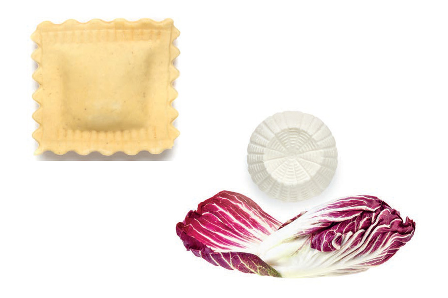 QUADRATO ROTER RADICCHIO/RICOTTA TK