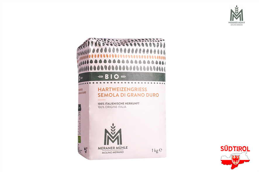 SEMOLA GRANO DURO BIO 100% ITALIANO