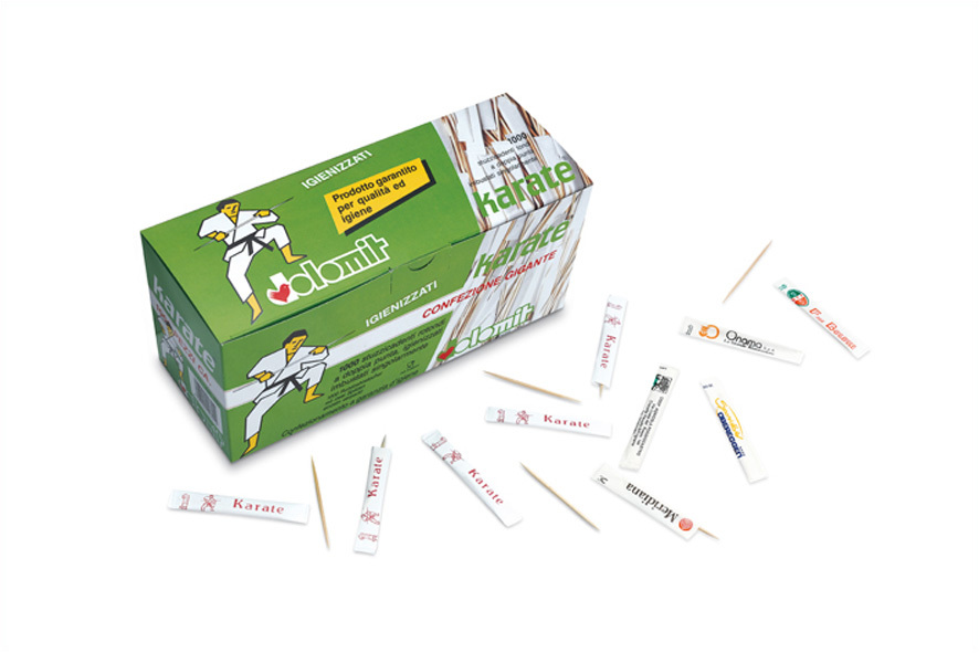 STUZZICADENTI INCARTATI