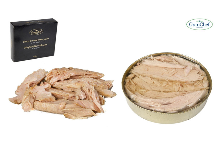 THUNFISCH O.O. YELLOWFIN FILETS 1 QUAL.