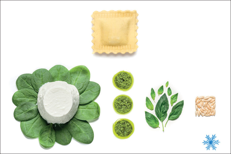 QUADRATO LIQUIDO PESTO BASILICO  SG