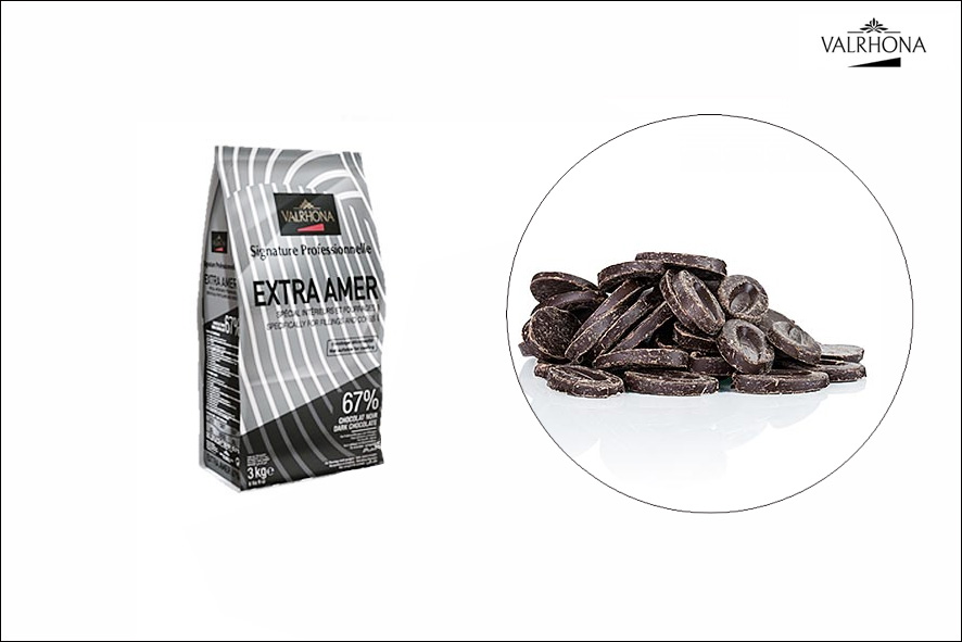 KUVERTUERE BITTER 67% TROPFEN