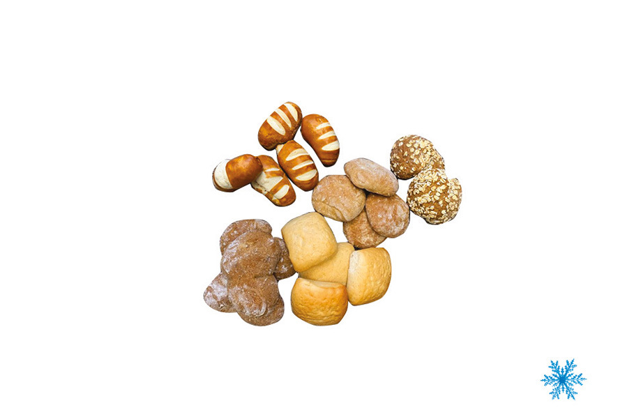 MINI BROT MIX 5 SORTEN 25/40GR TK