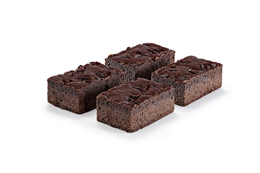 BROWNIE -BLECHKUCHEN VEGAN VORGESCHNITTEN TK