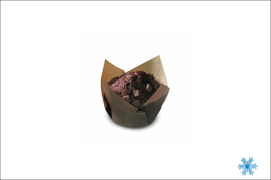 MUFFIN TRIPLE CHOCOLATE 55GR TK
