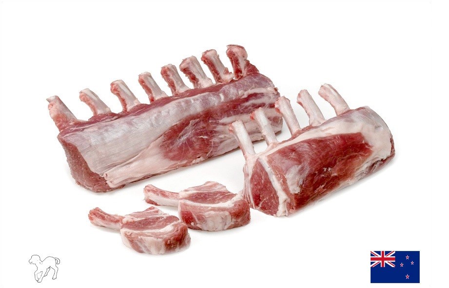 AGNELLO CARRE' 8 COSTE RACK 50MM NZ